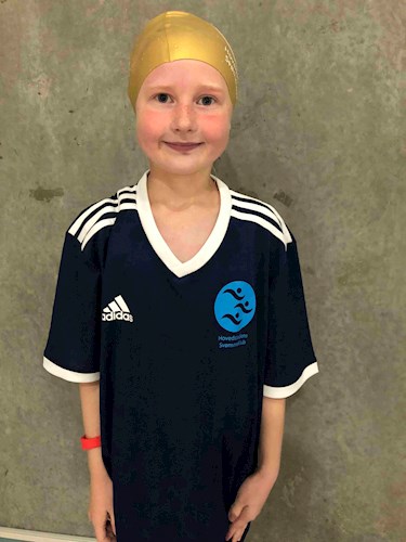 Månedens svømmer i September på AquaWin 9+ Flintholm blev Ursula